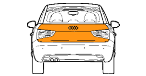 замена багажника audi a3